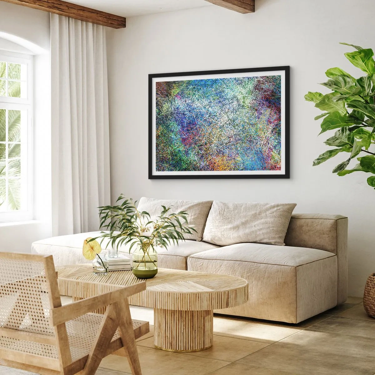 Plakat w czarnej ramie - To nie takie proste - 50x40 cm