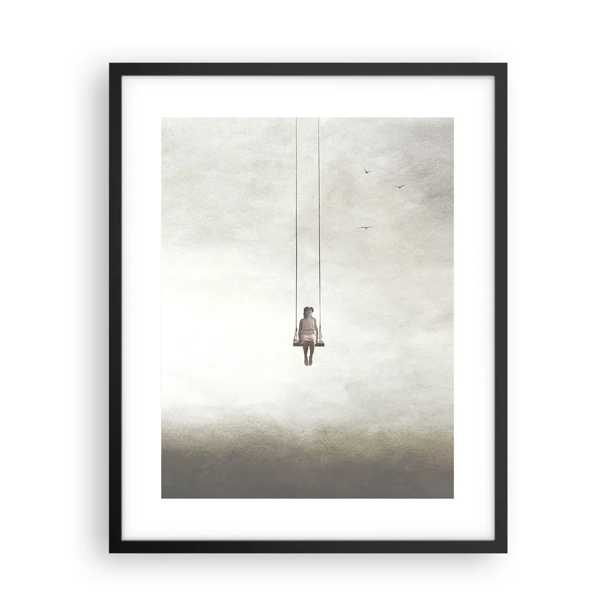 Plakat w czarnej ramie - Dziecko w nas - 40x50 cm