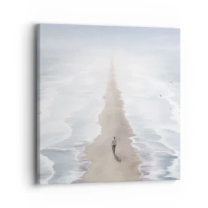 Obraz na płótnie - Jasna przyszłość - 40x40 cm