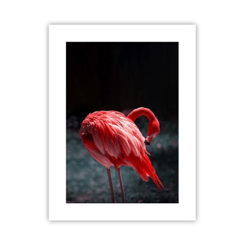 Plakat - Karmazynowy poemat natury - 30x40 cm