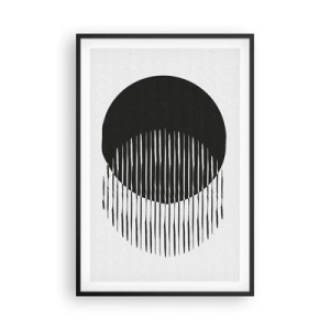 Plakat w czarnej ramie - Jego alter ego - 61x91 cm