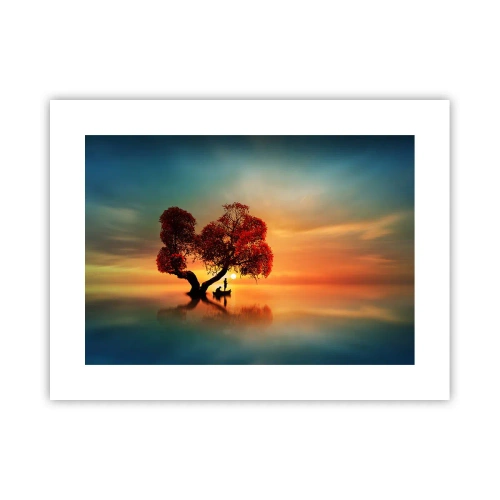 Plakat - Oddaleńcy i ciszyzna bezświata - 40x30 cm