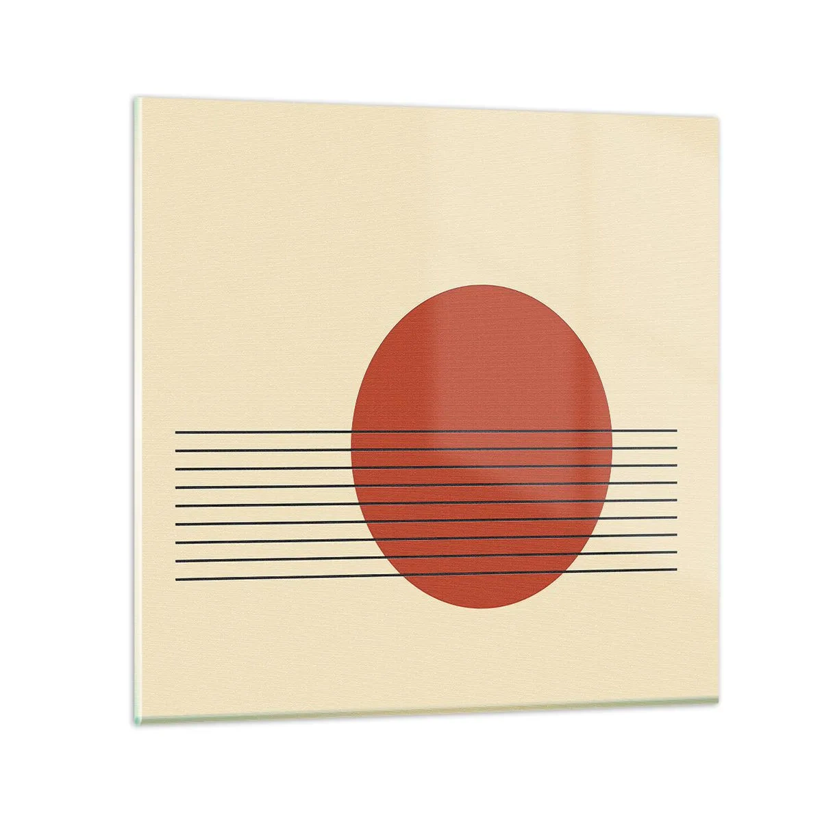 Obraz na szkle - W koło i dalej - 50x50 cm