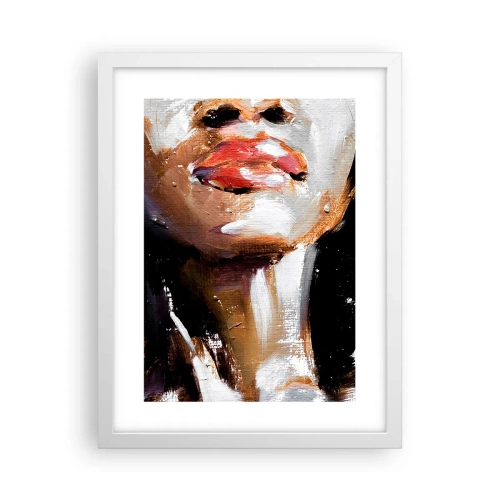 Plakat w białej ramie - Duma bez uprzedzeń - 30x40 cm