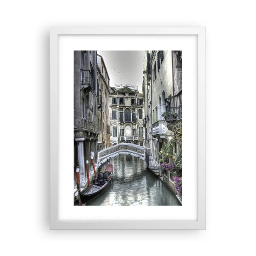 Plakat w białej ramie - Od wieków w cichej zadumie - 30x40 cm