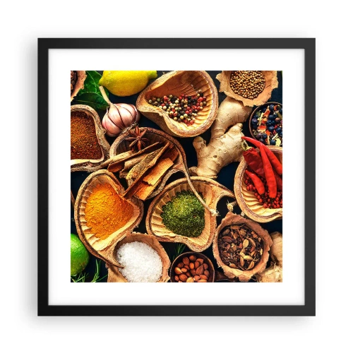 Plakat w czarnej ramie - Bierz, co chcesz - 40x40 cm