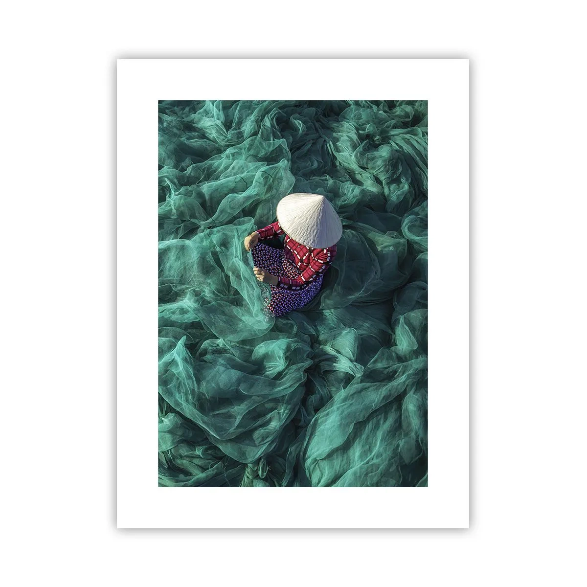 Plakat - W morzu sieci - 30x40 cm