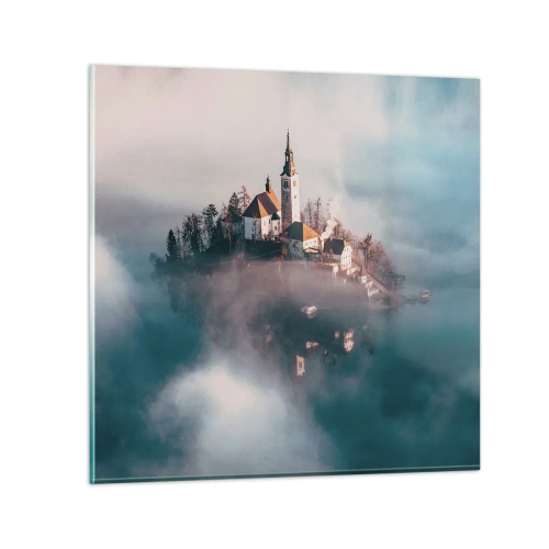 Obraz na szkle - Wyspa marzeń - 30x30 cm