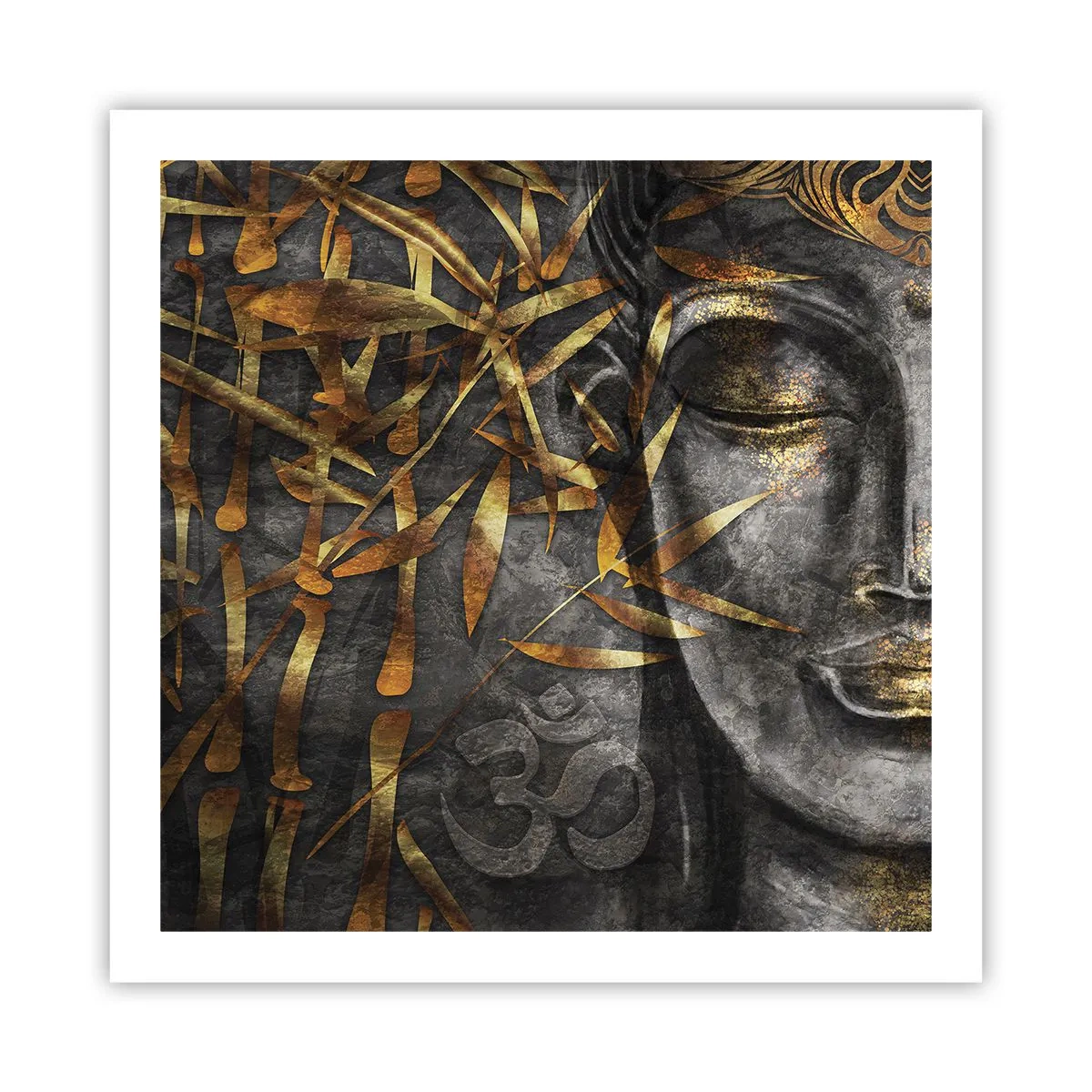 Plakat - Poczuj spokój - 60x60 cm