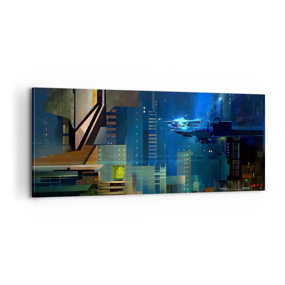 Obraz na płótnie - W niedalekiej przyszłości - 100x40 cm