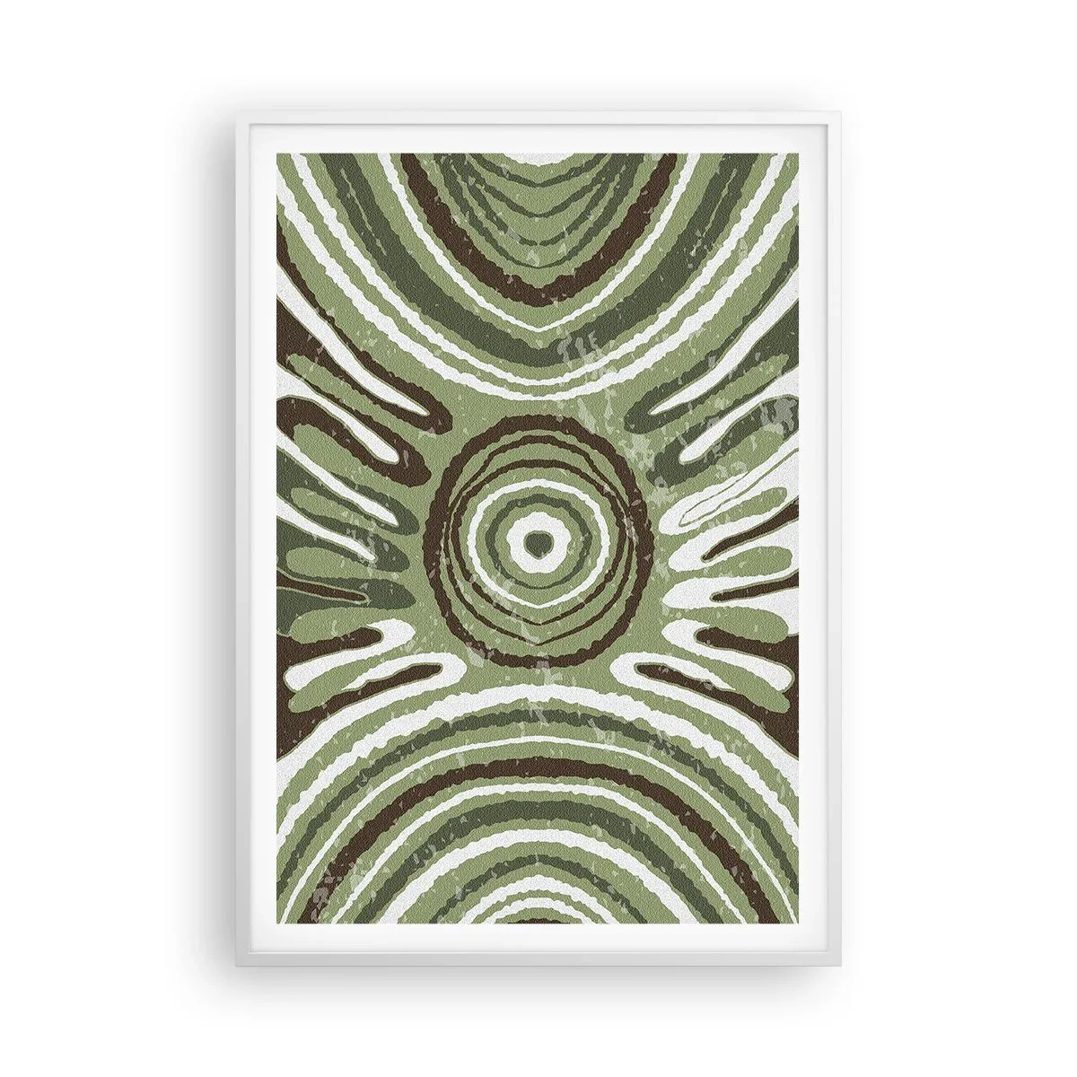 Plakat w białej ramie - Eksplozja emocji - 70x100 cm