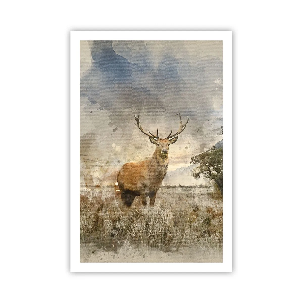 Plakat - Godność - siła - dostojeństwo - 61x91 cm