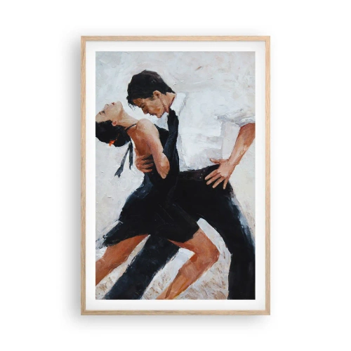 Plakat w ramie jasny dąb - Tango mych marzeń i snów - 61x91 cm