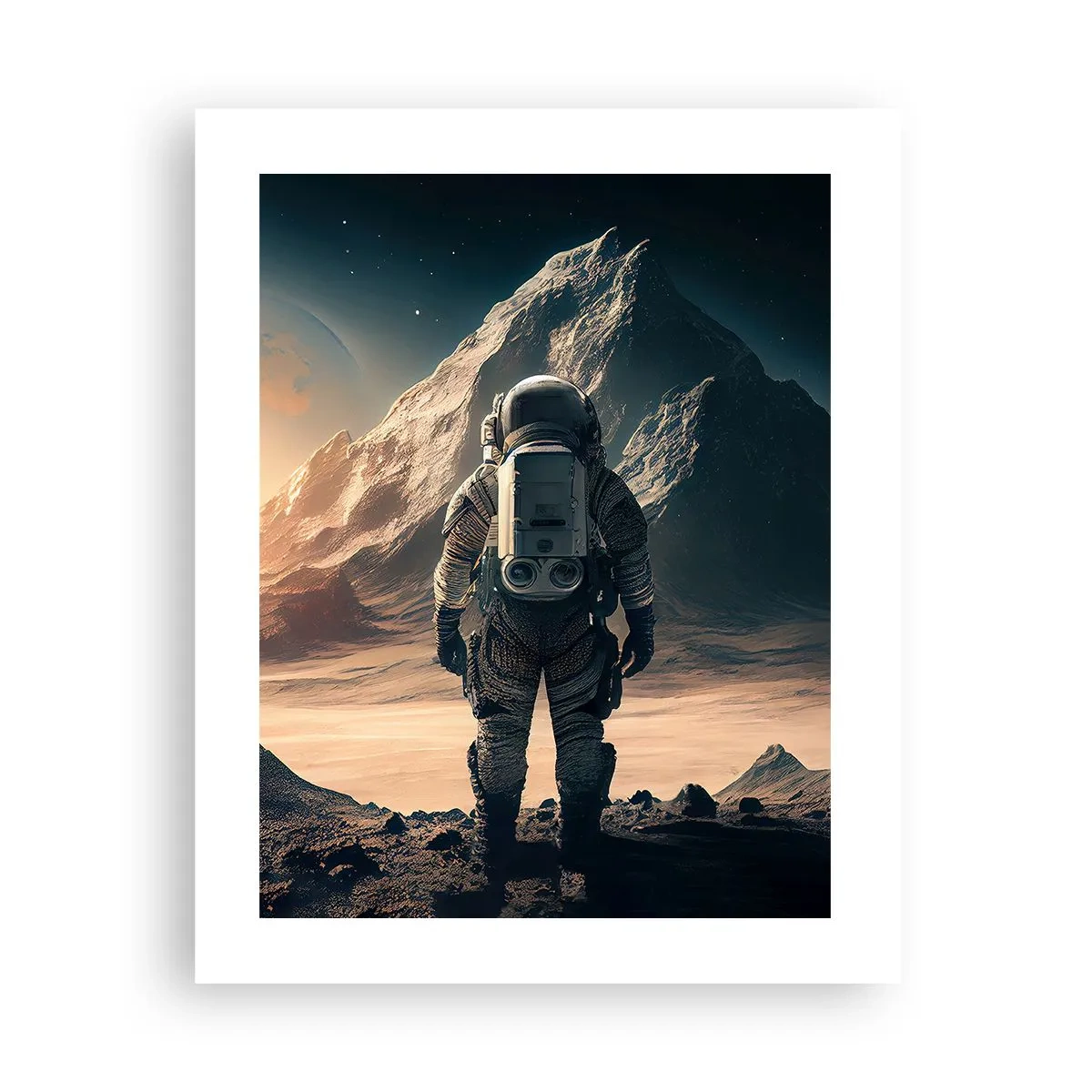 Plakat - Nowe wyzwanie - 40x50 cm