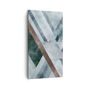Obraz na płótnie - Wyszukana elegancja geometrii - 45x80 cm