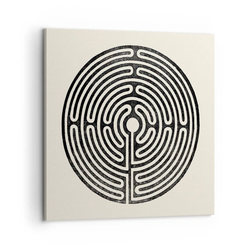 Obraz na płótnie - Tajemniczy porządek - 60x60 cm