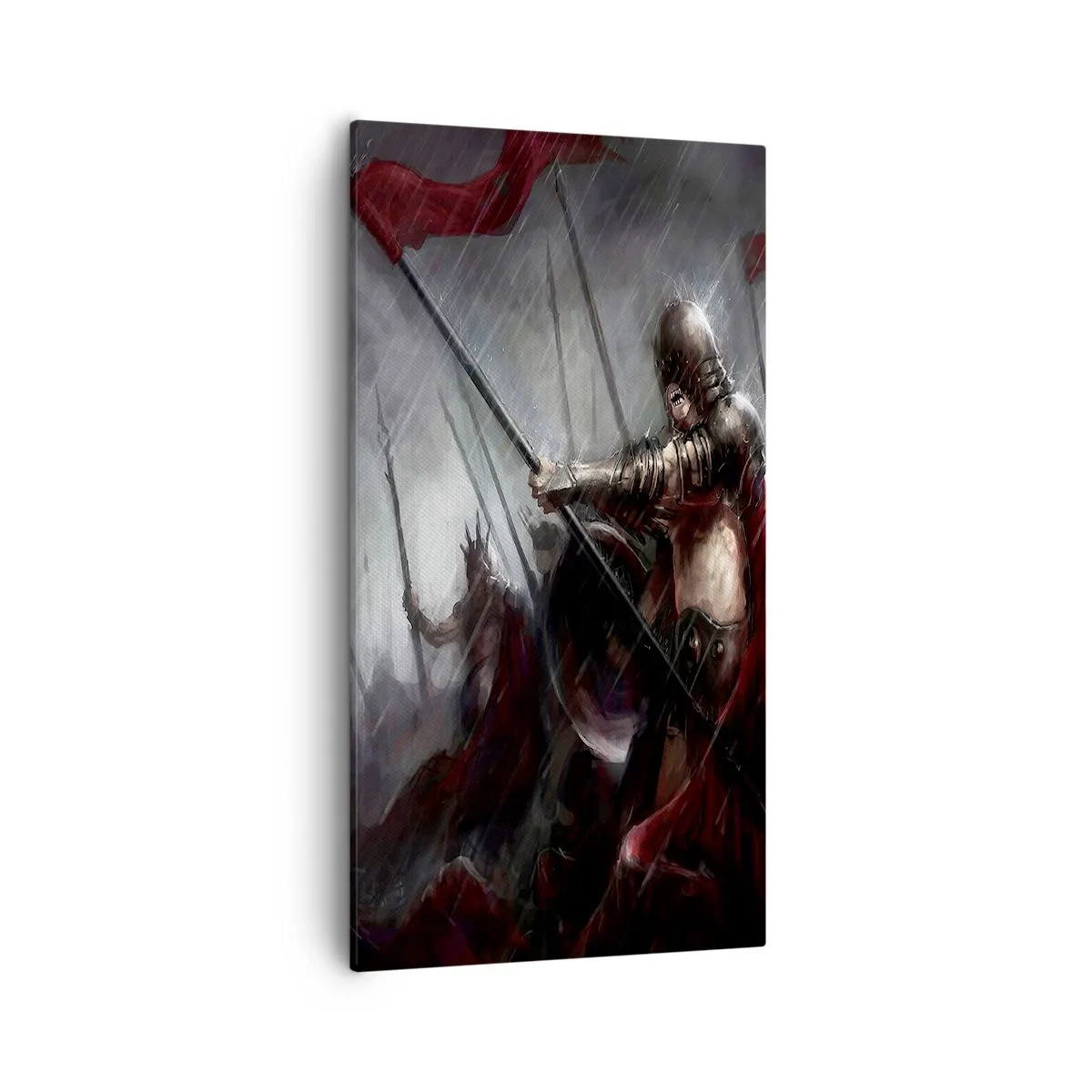 Obraz na płótnie - Przechodniu, powiedz Sparcie… - 55x100 cm