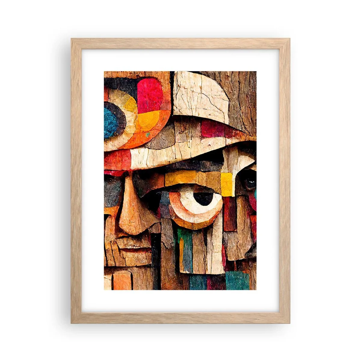 Plakat w ramie jasny dąb - Widzę cię… - 30x40 cm