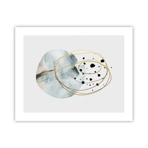 Plakat - W objęciach przestrzeni - 50x40 cm