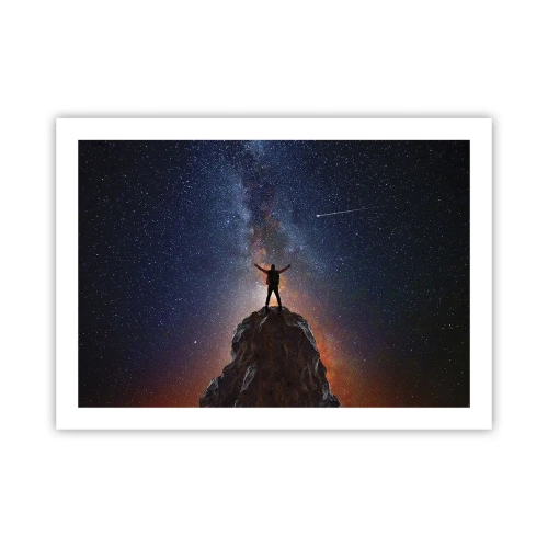 Plakat - Moc jest ze mną! - 70x50 cm