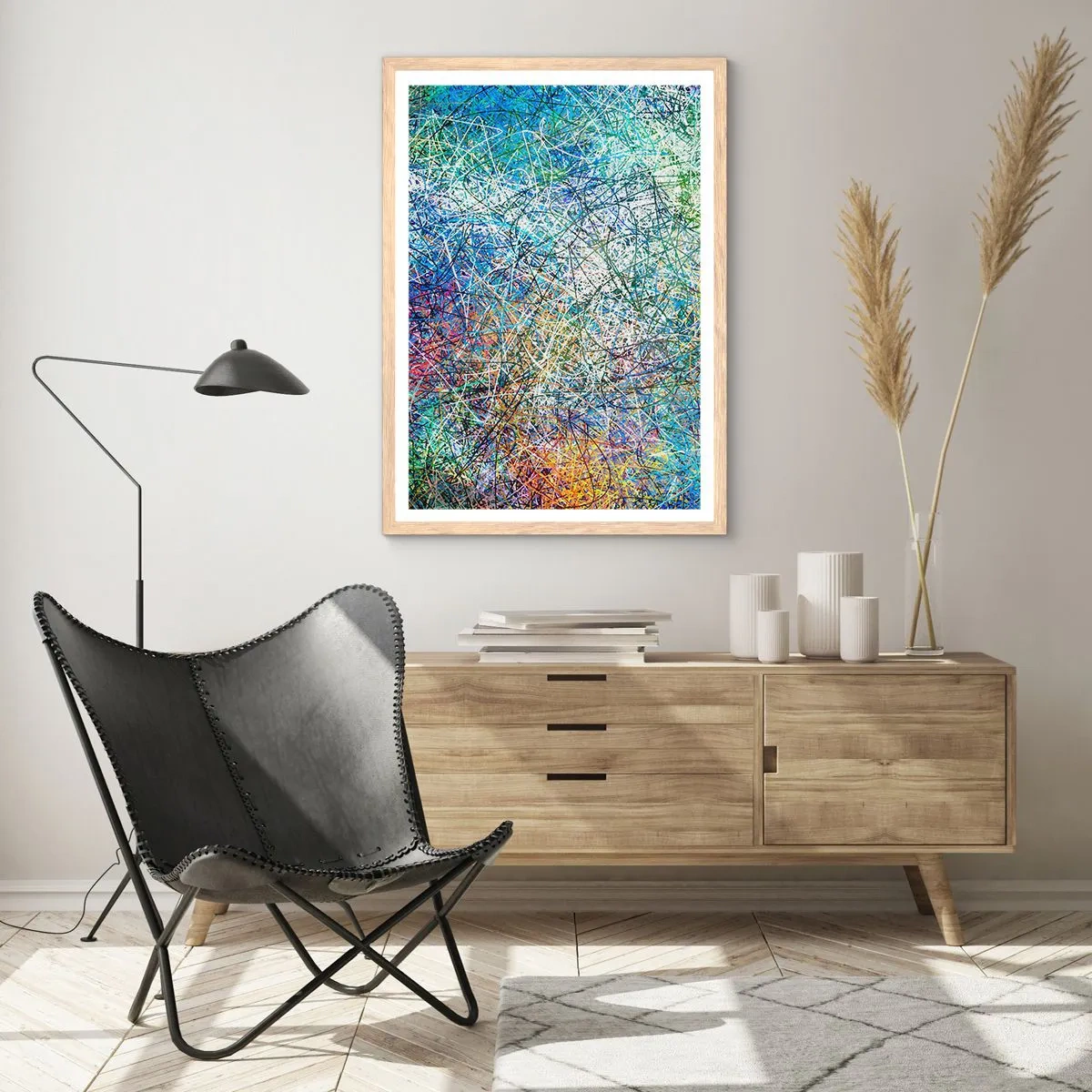 Plakat w ramie jasny dąb - To nie takie proste - 70x100 cm