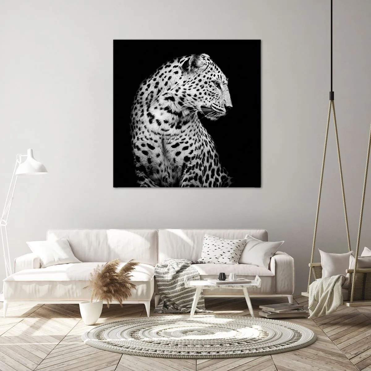 Obraz na płótnie - Prawy profil doskonały! - 60x60 cm
