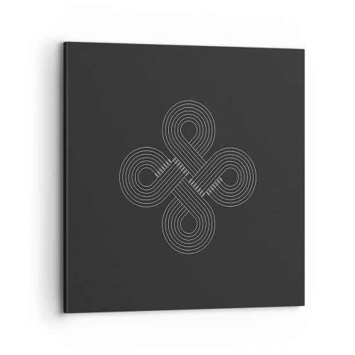 Obraz na płótnie - W duchu celtyckim - 70x70 cm