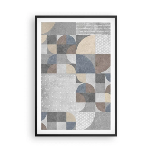 Plakat w czarnej ramie - Ceramiczna fantazja - 61x91 cm