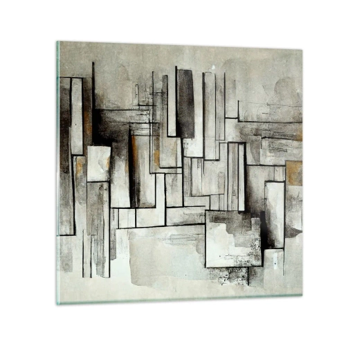 Obraz na szkle - Siła prostoty - 30x30 cm