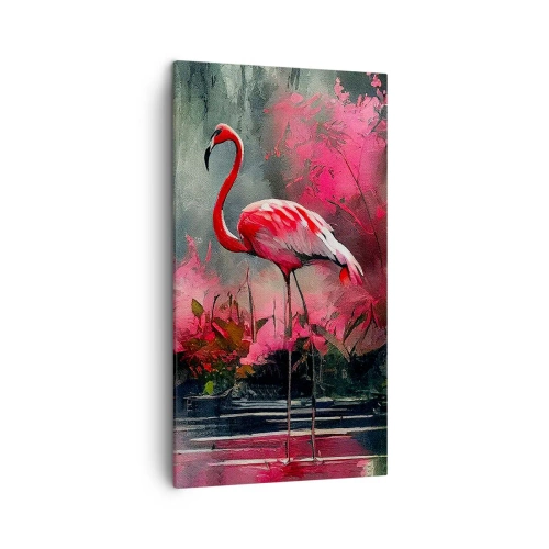 Obraz na płótnie - Lekcja naturalnego wdzięku - 45x80 cm