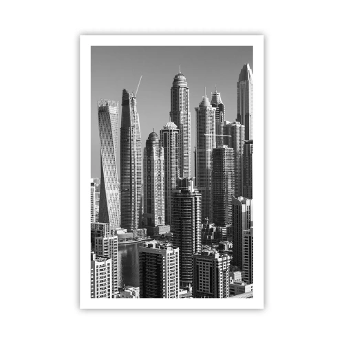 Plakat - Miasto nad pustynią - 61x91 cm