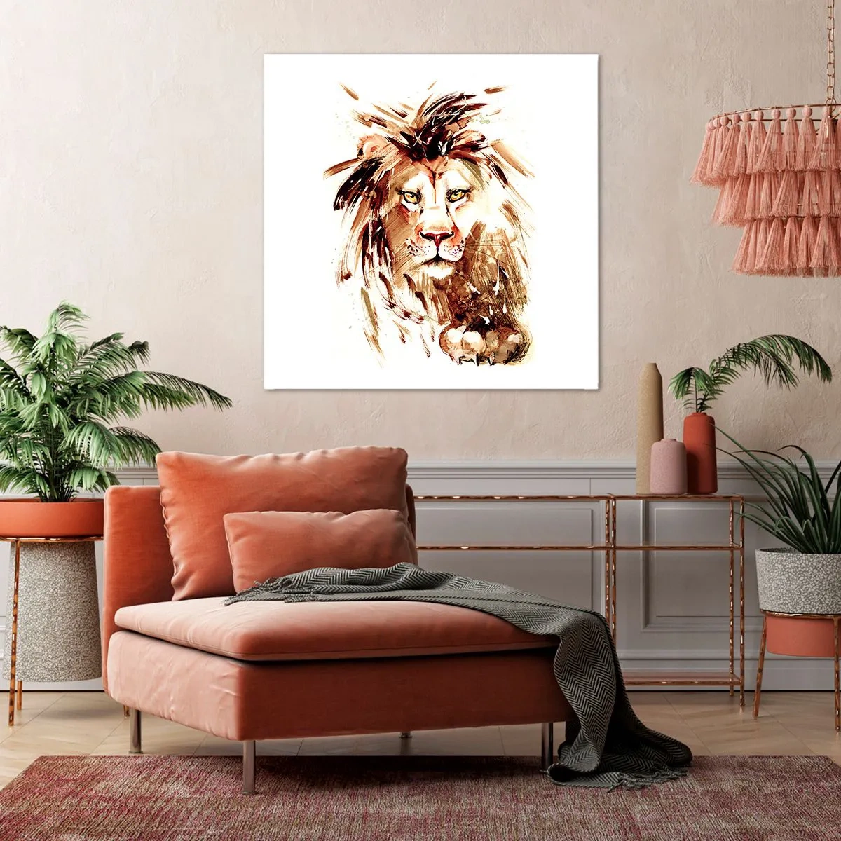 Obraz na płótnie - Siła i godność - 70x70 cm