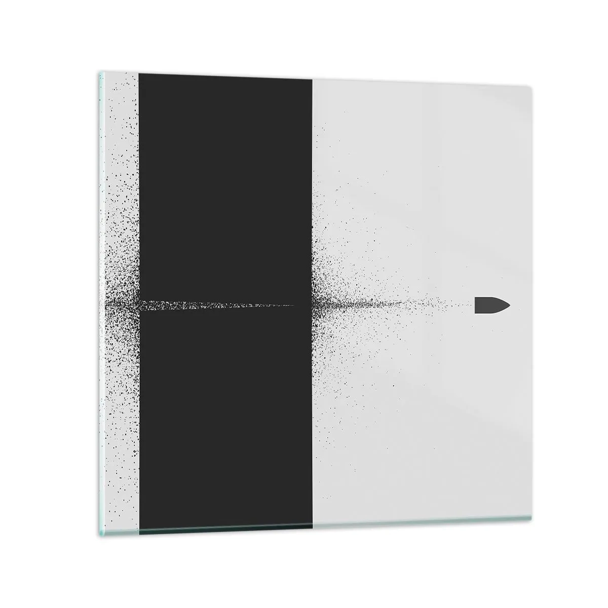 Obraz na szkle - Prosto do celu - 70x70 cm