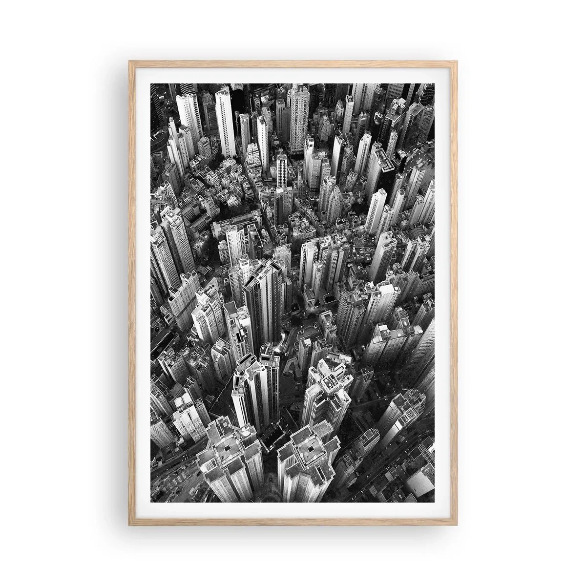 Plakat w ramie jasny dąb - Wciąż wyżej i wyżej - 70x100 cm