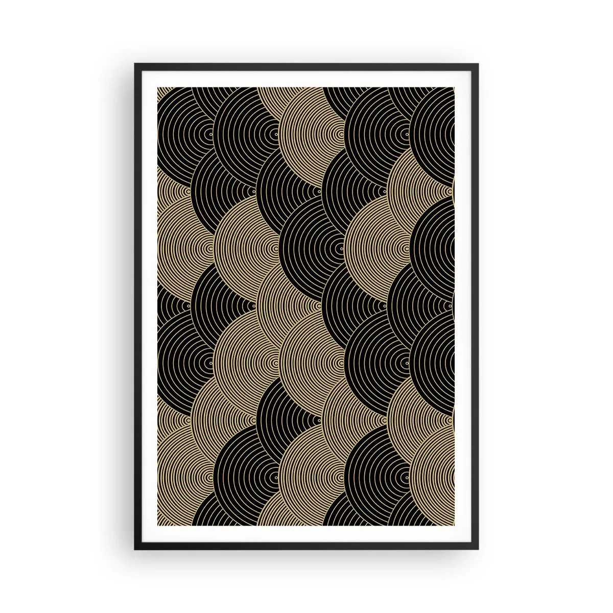 Plakat w czarnej ramie - Jedność w wielości - 70x100 cm