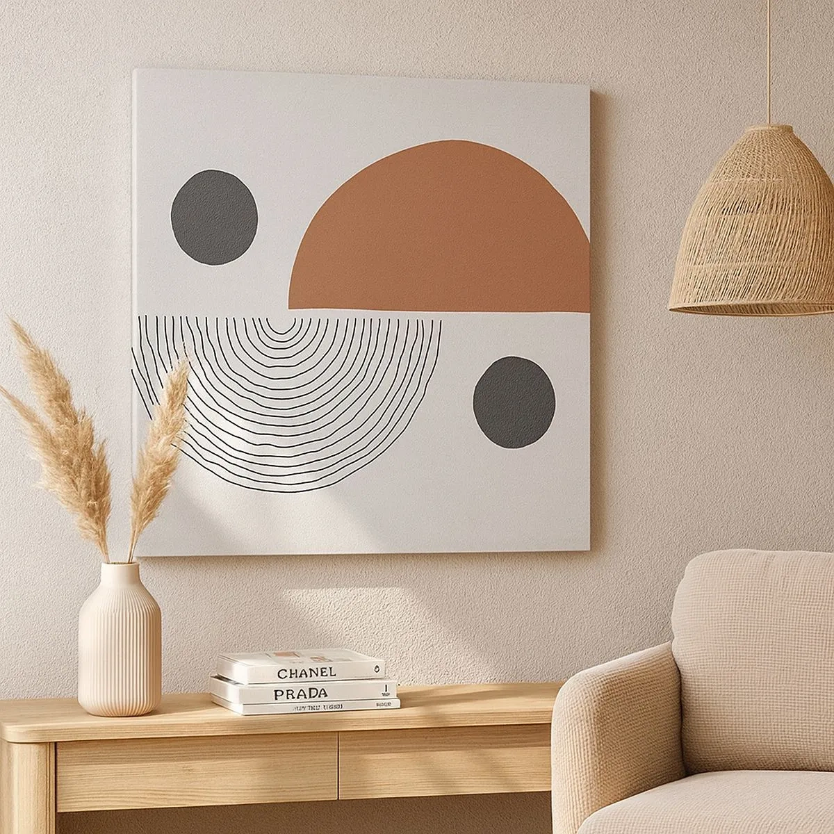 Obraz na płótnie - Doskonałość koła - 30x30 cm