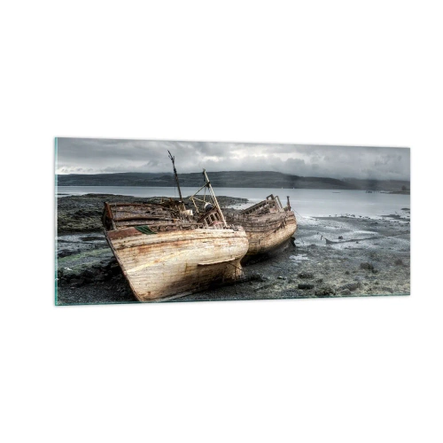 Obraz na szkle - "Na znak spełnionych godnie trudów" - 100x40 cm