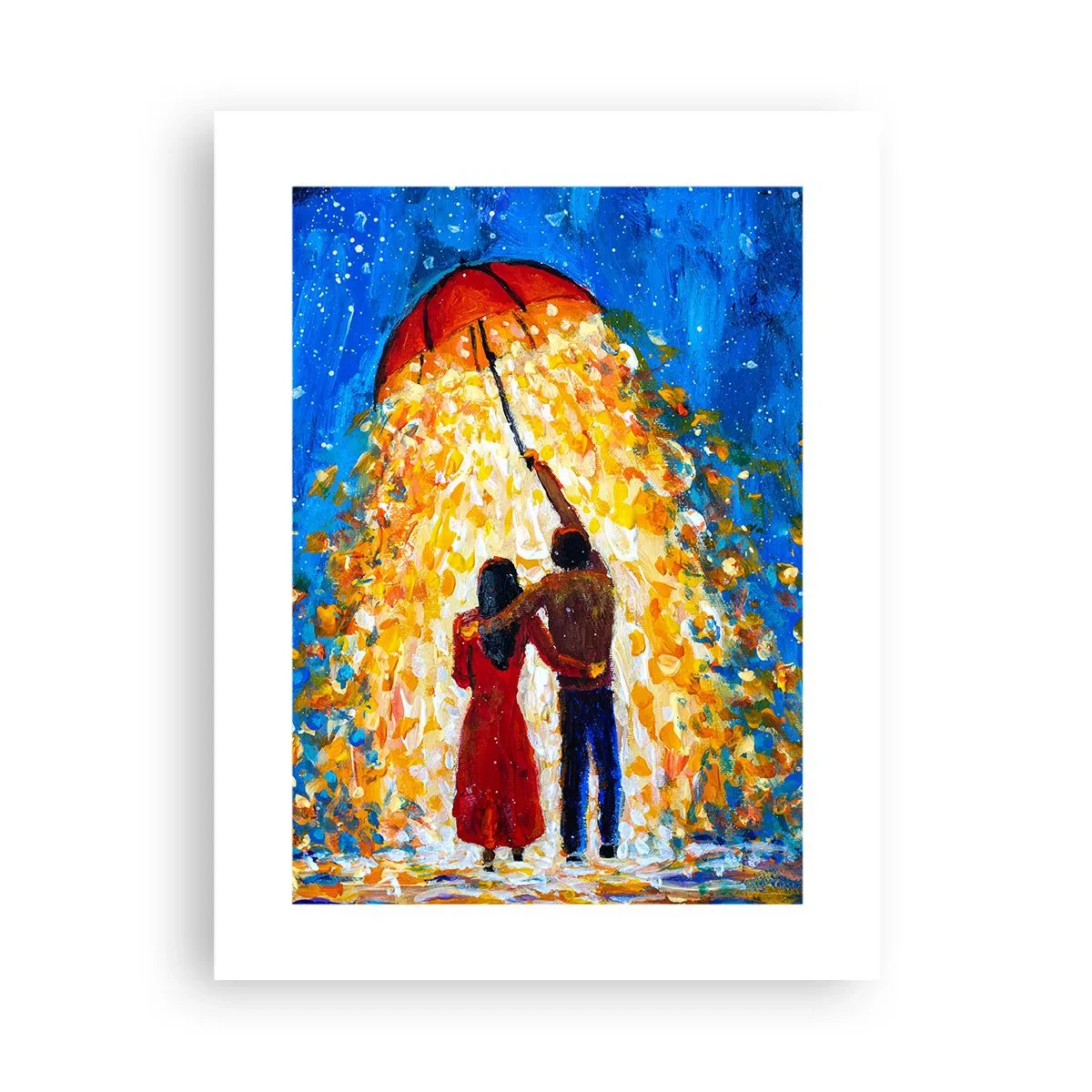 Plakat - Magia deszczowego wieczoru? - 30x40 cm