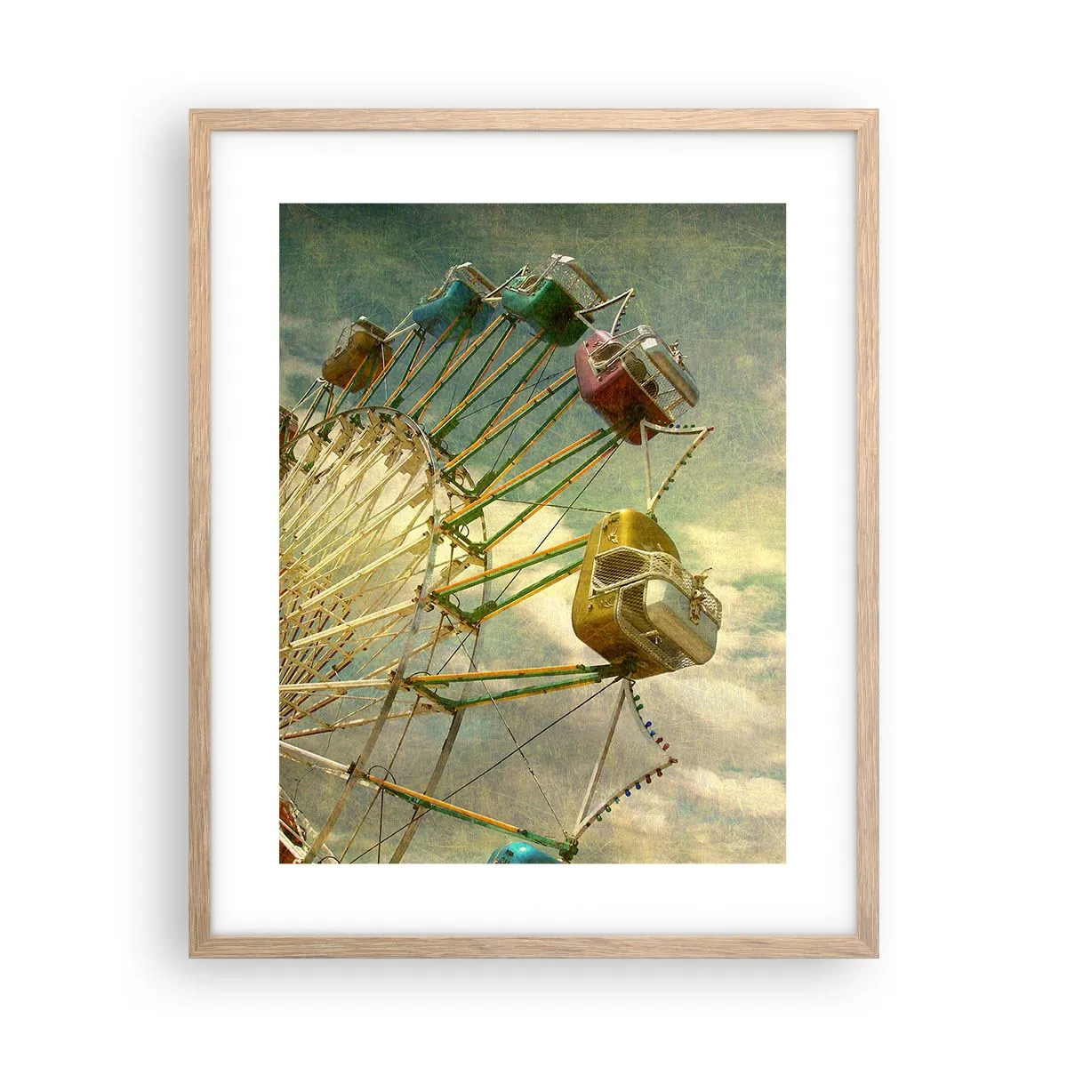 Plakat w ramie jasny dąb - Będzie, będzie zabawa… - 40x50 cm