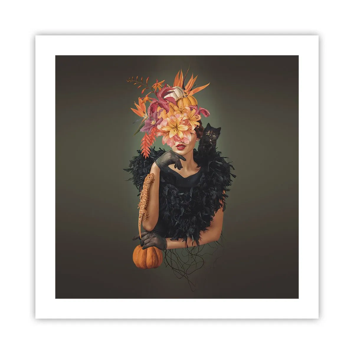 Plakat - Czar wiedźmy - 50x50 cm
