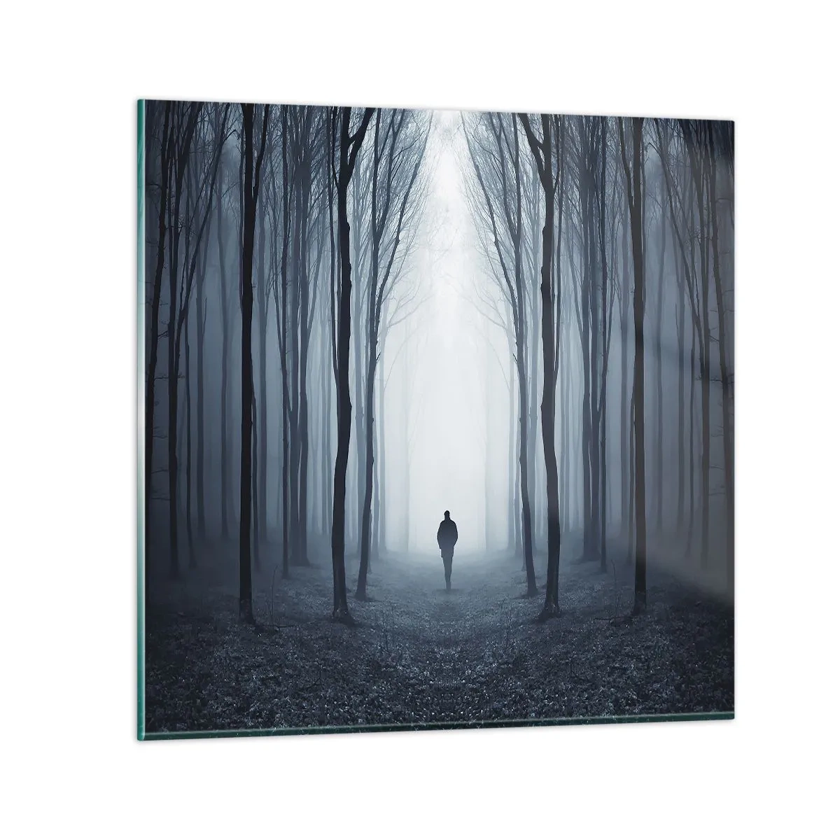 Obraz na szkle - I wszystko proste i jasne - 60x60 cm