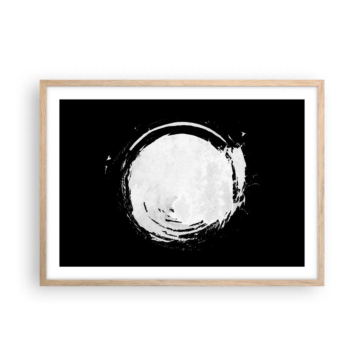 Plakat w ramie jasny dąb - Dobre wyjście - 70x50 cm