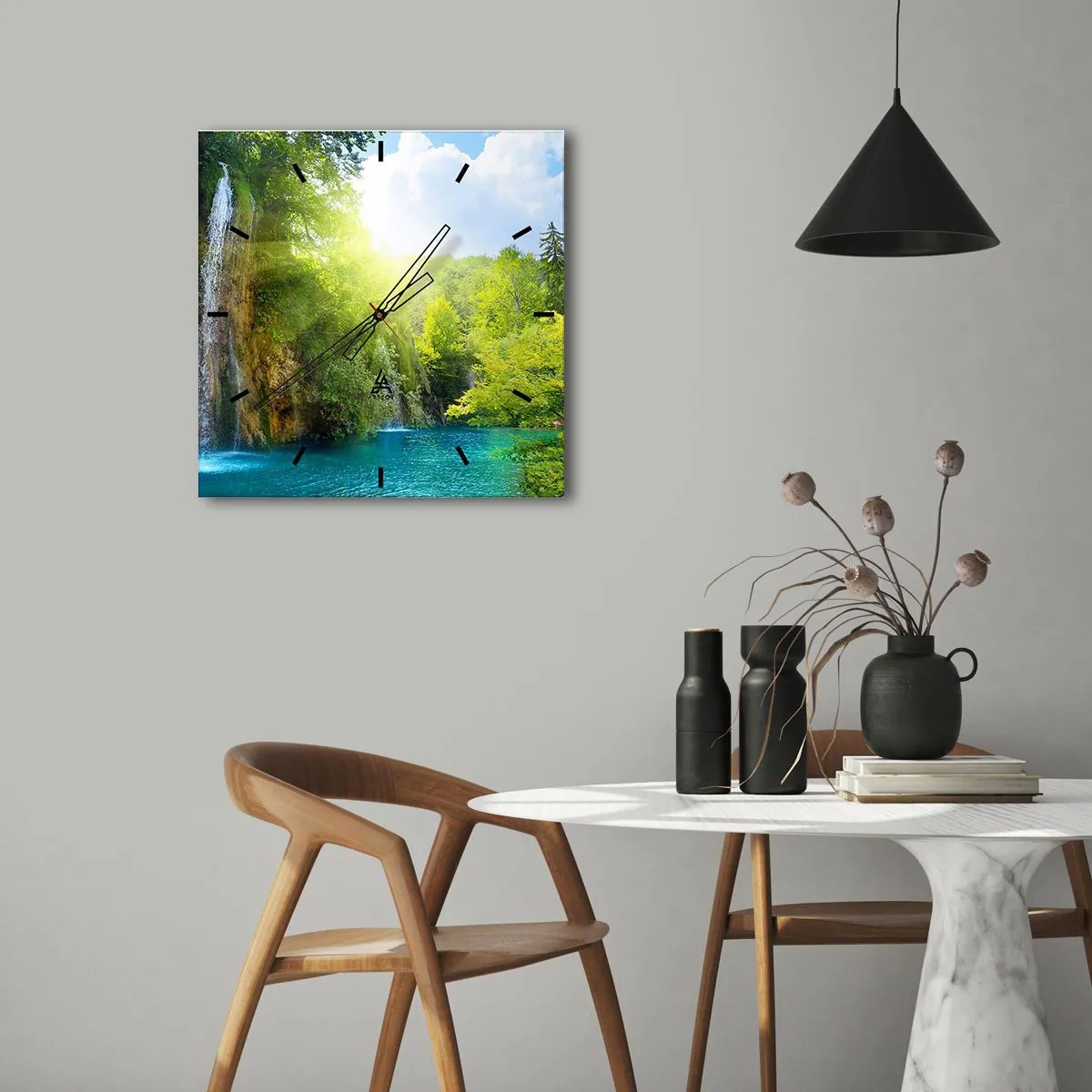 Zegar ścienny - To musi być Eden - 30x30 cm