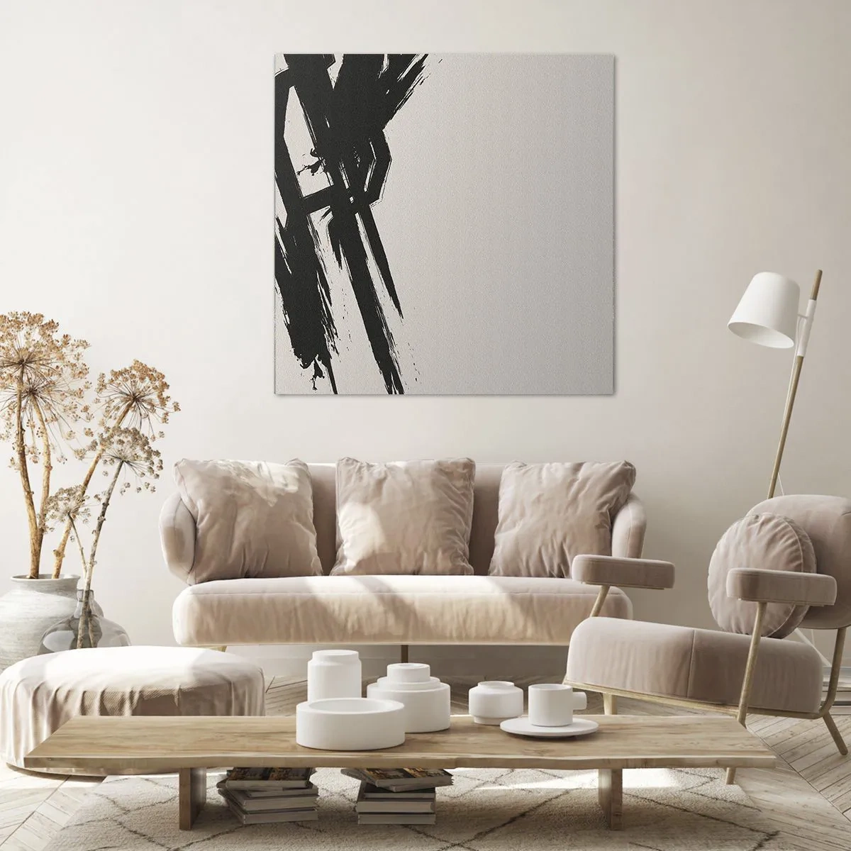 Obraz na płótnie - Niepohamowany pęd - 60x60 cm