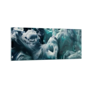 Obraz na szkle - Ruch koloru - 100x40 cm