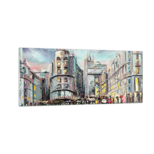 Obraz na szkle - To będzie udany wieczór - 100x40 cm