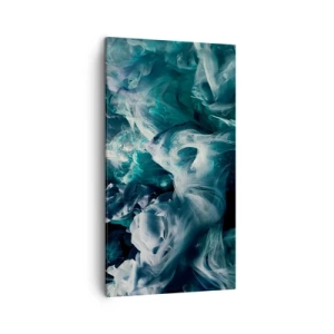 Obraz na płótnie - Ruch koloru - 45x80 cm