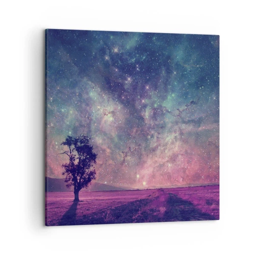 Obraz na płótnie - Pod magicznym niebem - 50x50 cm