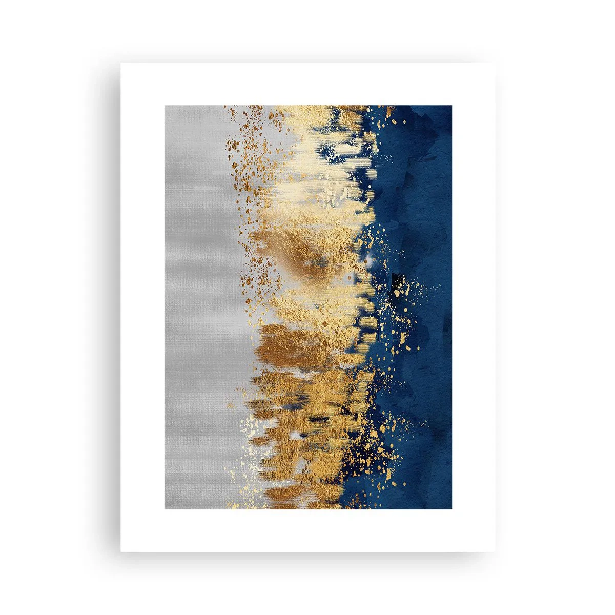 Plakat - Nowoczesna kompozycja z błyskiem - 30x40 cm