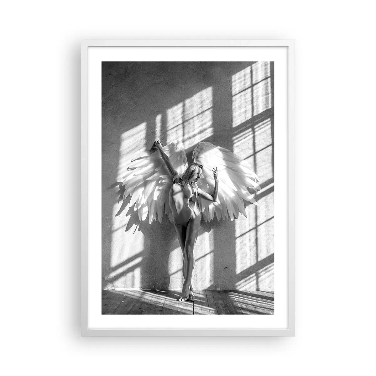 Plakat w białej ramie - Wprost z nieba - 50x70 cm